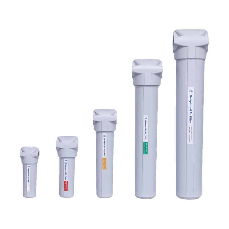 ই সিরিজের যথার্থ বায়ু উত্স অপরিচ্ছন্নতা অপসারণ ফিল্টার